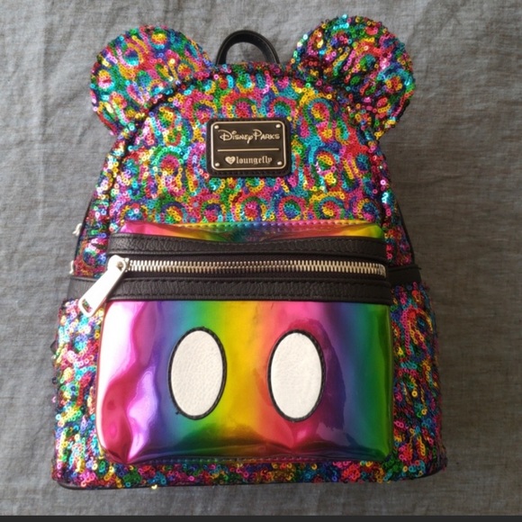 Disney Handbags - Rainbow Sequence Loungefly